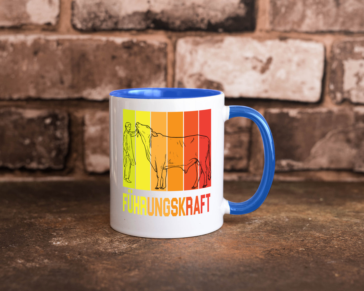 Führungskraft | Farmer Bauernhof lustig Humor Geschenkidee Geschenk Tasse