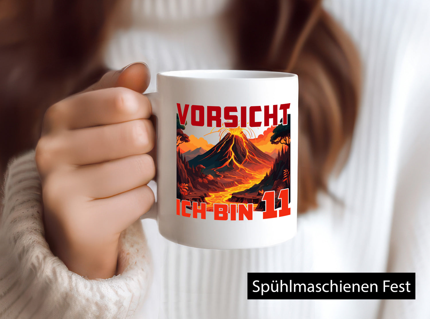 11. Geburtstag | 11 Jahre Vulkanausbruch Vulkan Geschenk Geschenkidee lustiger