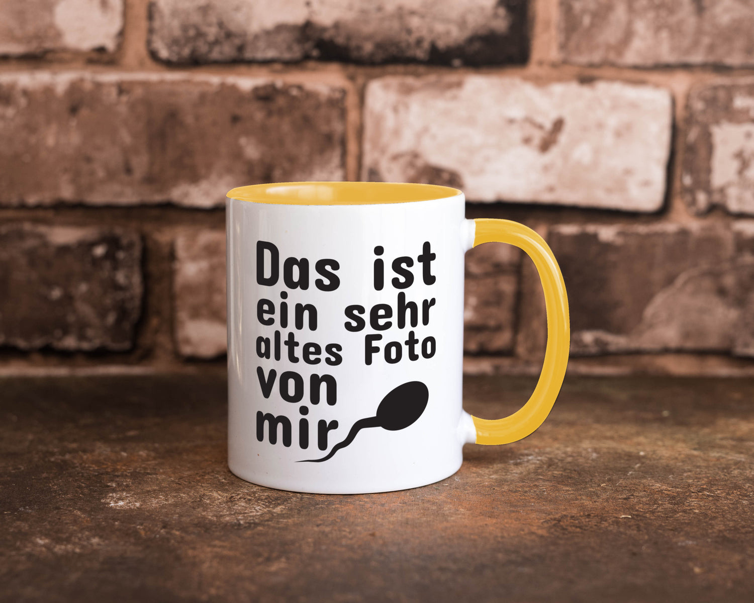 Sehr altes Foto von mir | lustige Tasse Männer Humor Geschenk Geschenkidee