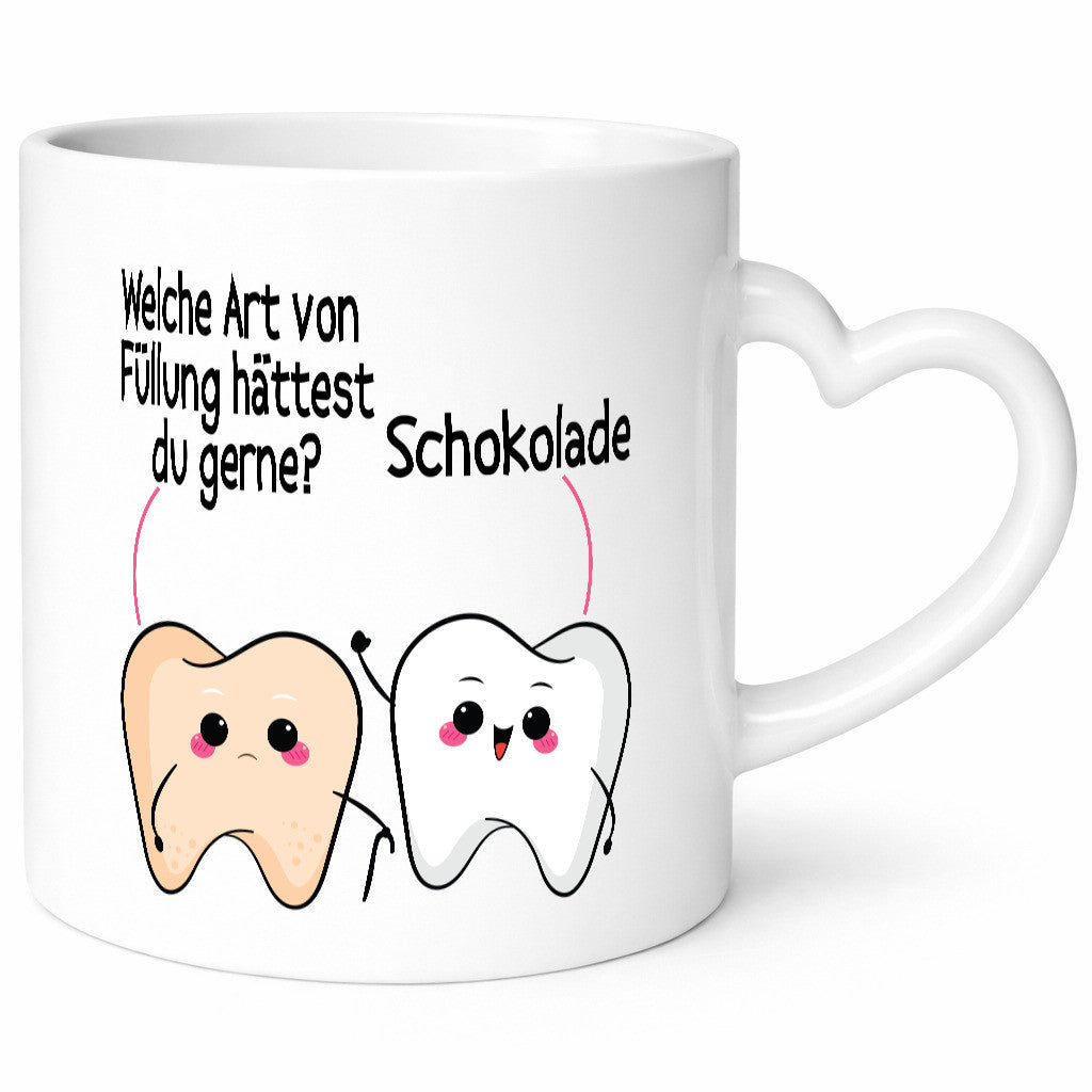 Welche art von Füllung hättest du gerne? | Zahnarzt Geschenk Humor Geschenkidee