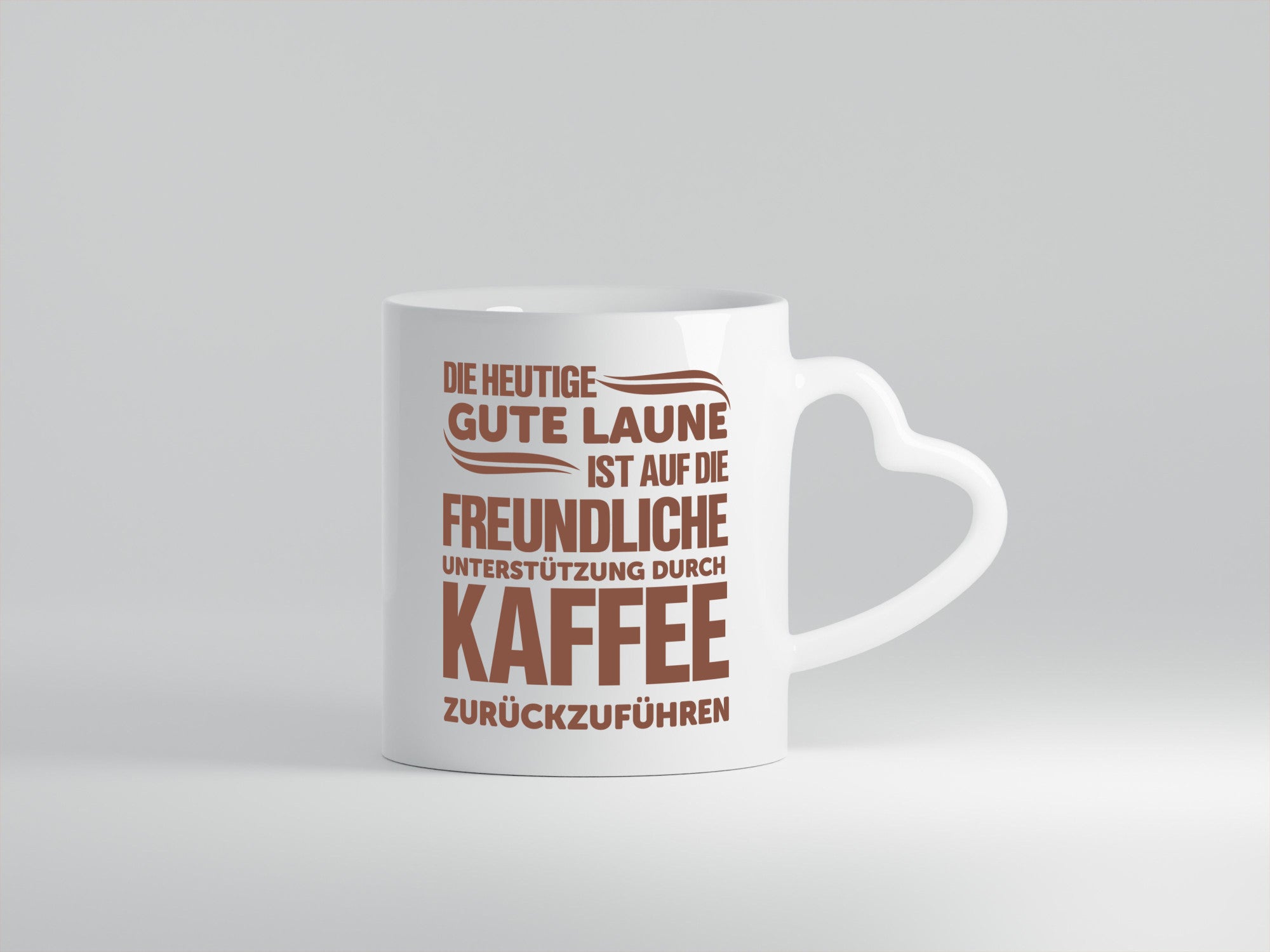 Gute Laune Kaffee | Büro Tasse Kaffeetrinker Spruch lustig Arbeit Kollegen