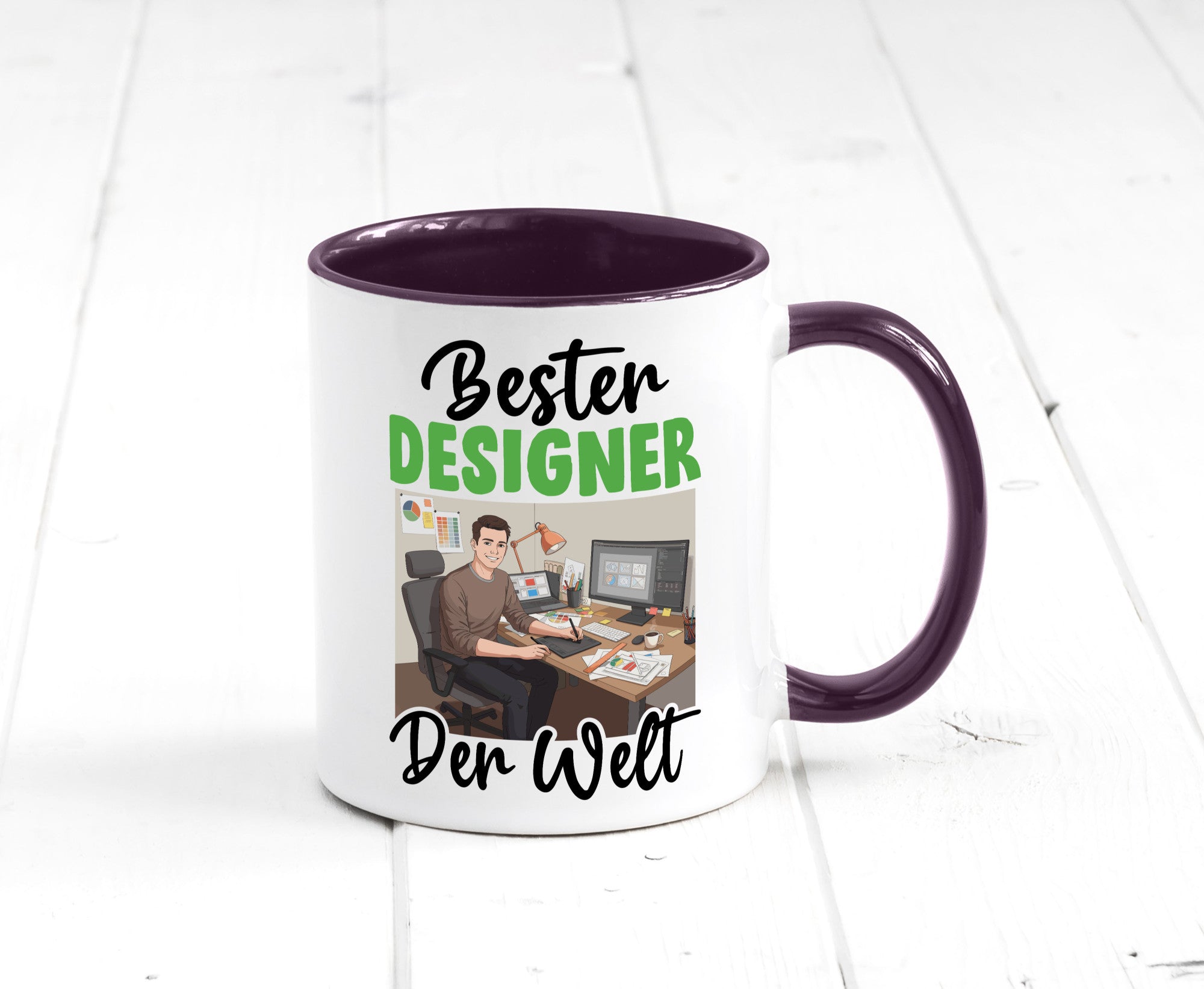 Bester Designer Beruf | Mode v2 lustiger Spruch Geschenk Arbeit Kollegen Büro