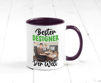 Bester Designer Beruf | Mode v2 lustiger Spruch Geschenk Arbeit Kollegen Büro