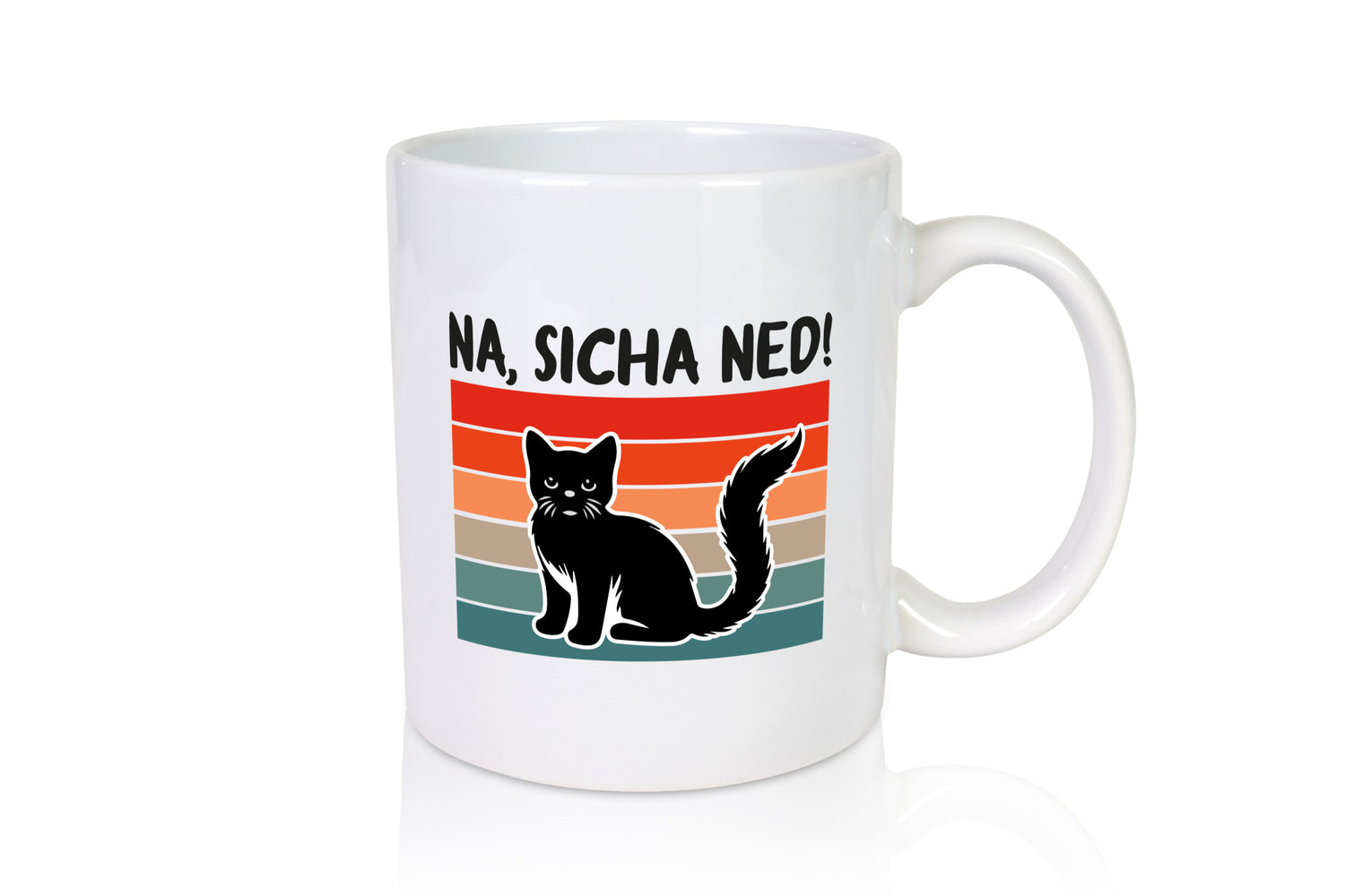 Na sicher ned | Katze Faule Katzenliebhaber Geschenk Tierliebhaber Humor
