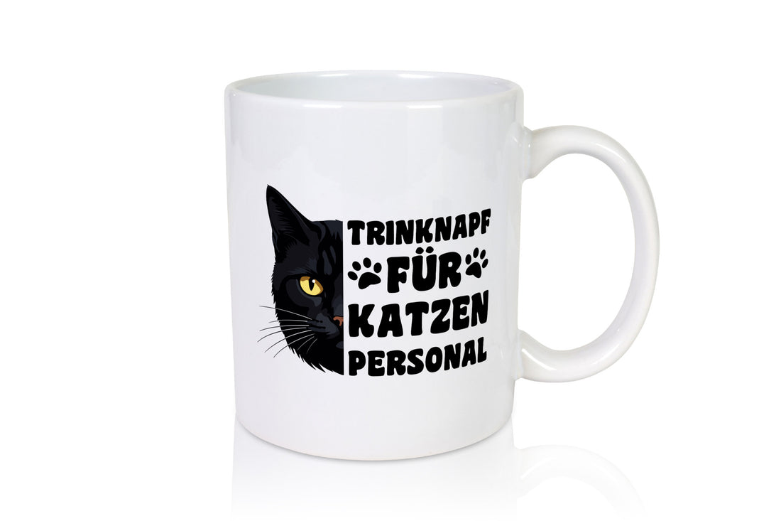 Katzen Personal | Katzenbesitzer Tasse Katze Humor vl9 Geschenkidee