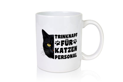 Katzen Personal | Katzenbesitzer Tasse Katze Humor vl9 Geschenkidee