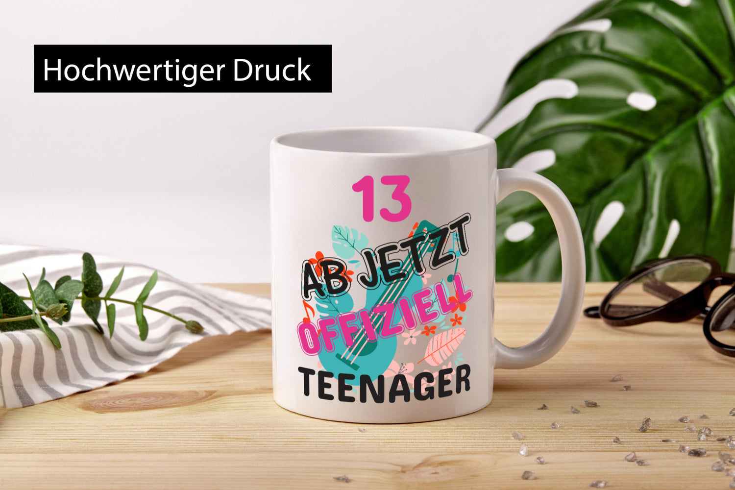 13. Geburtstag | Mädchen Tasse Teenager Spruch Geschenkidee Humor