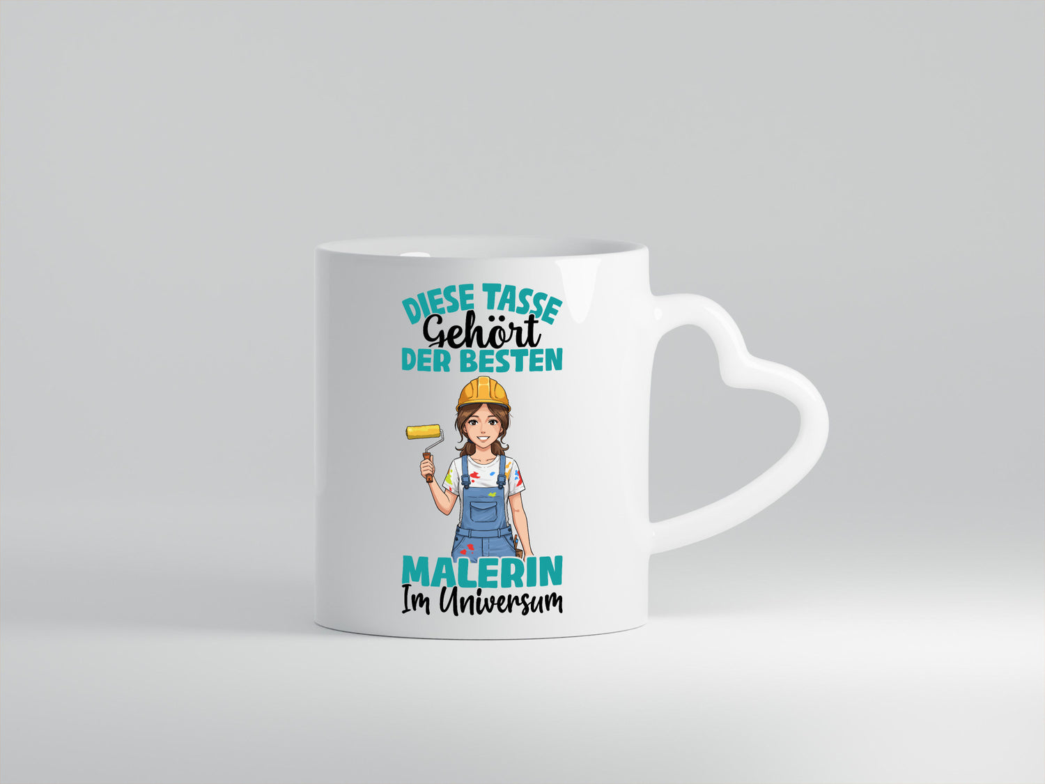 Im Universum: Malerin | Malerinnen Geschenkidee Humor Tasse