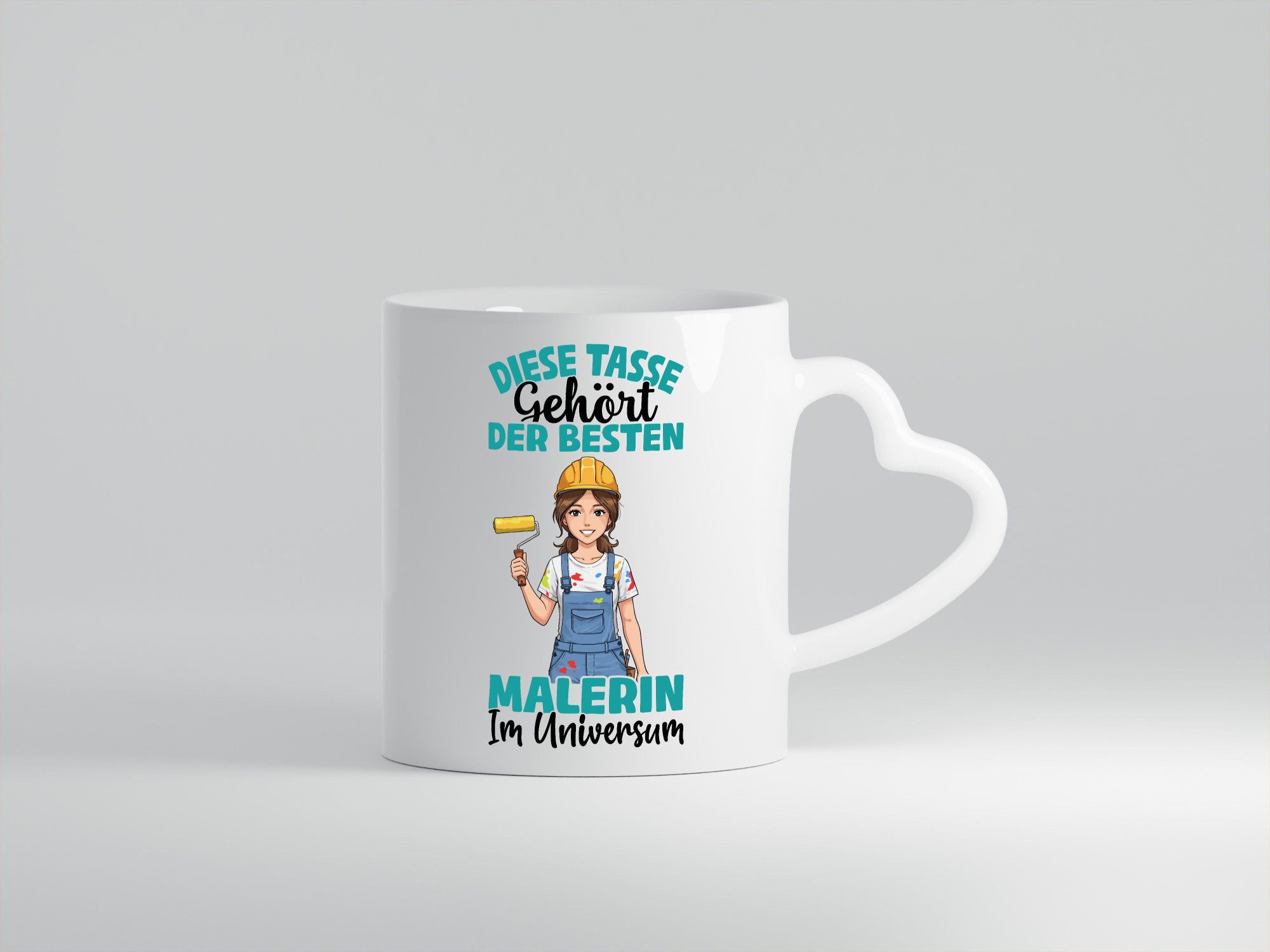 Im Universum: Malerin | Malerinnen Geschenkidee Humor Tasse