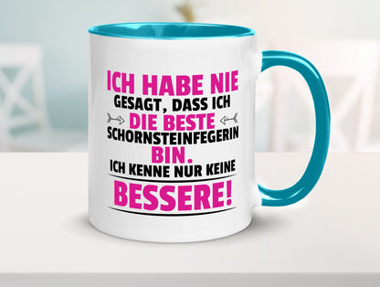 Die Beste Schornsteinfegerin | Kaminkehrer Handwerk lustig Humor Geschenkidee
