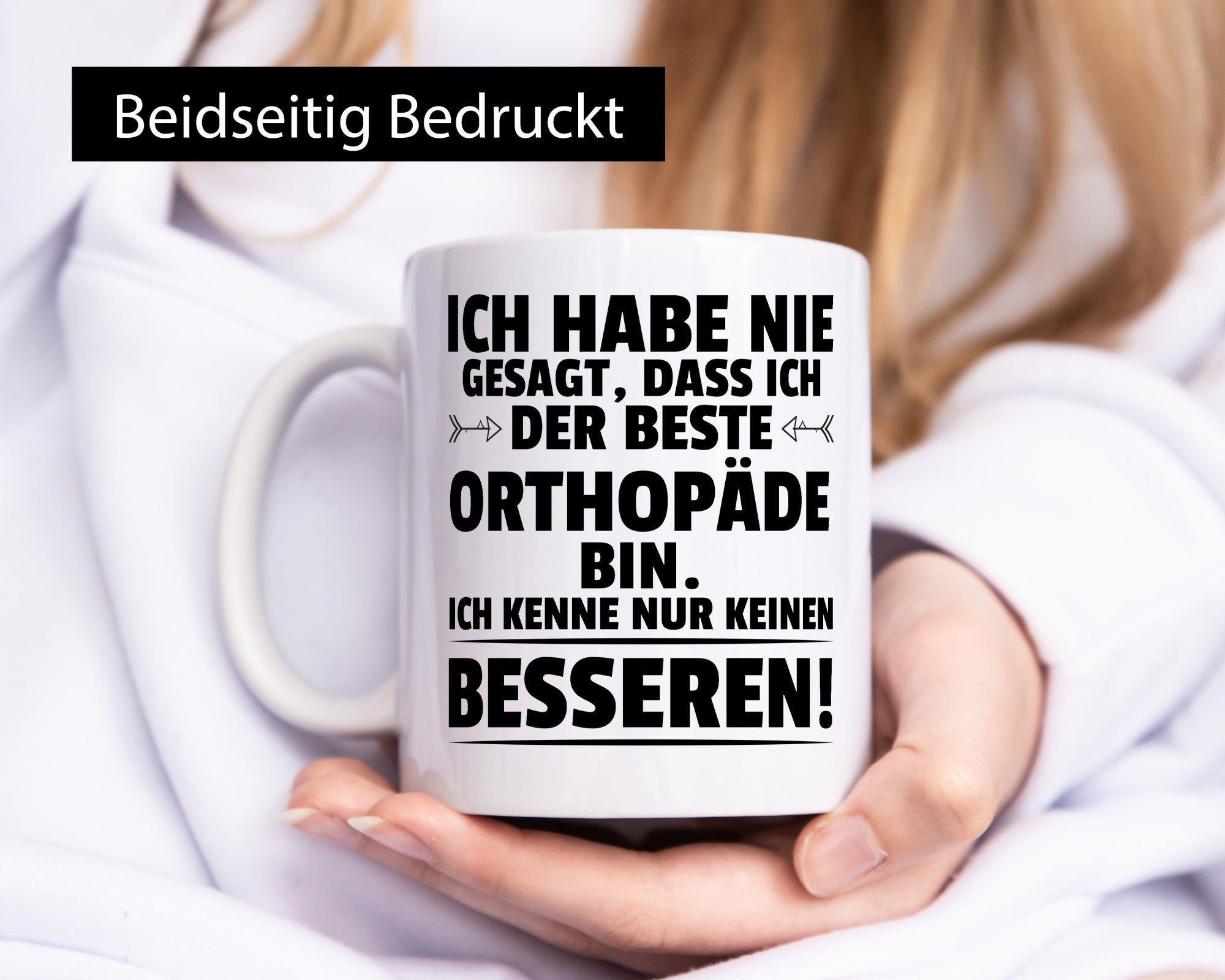 Keinen Besserer Orthopäde | Orthopädie lustig Humor Geschenkidee Geschenk Tasse