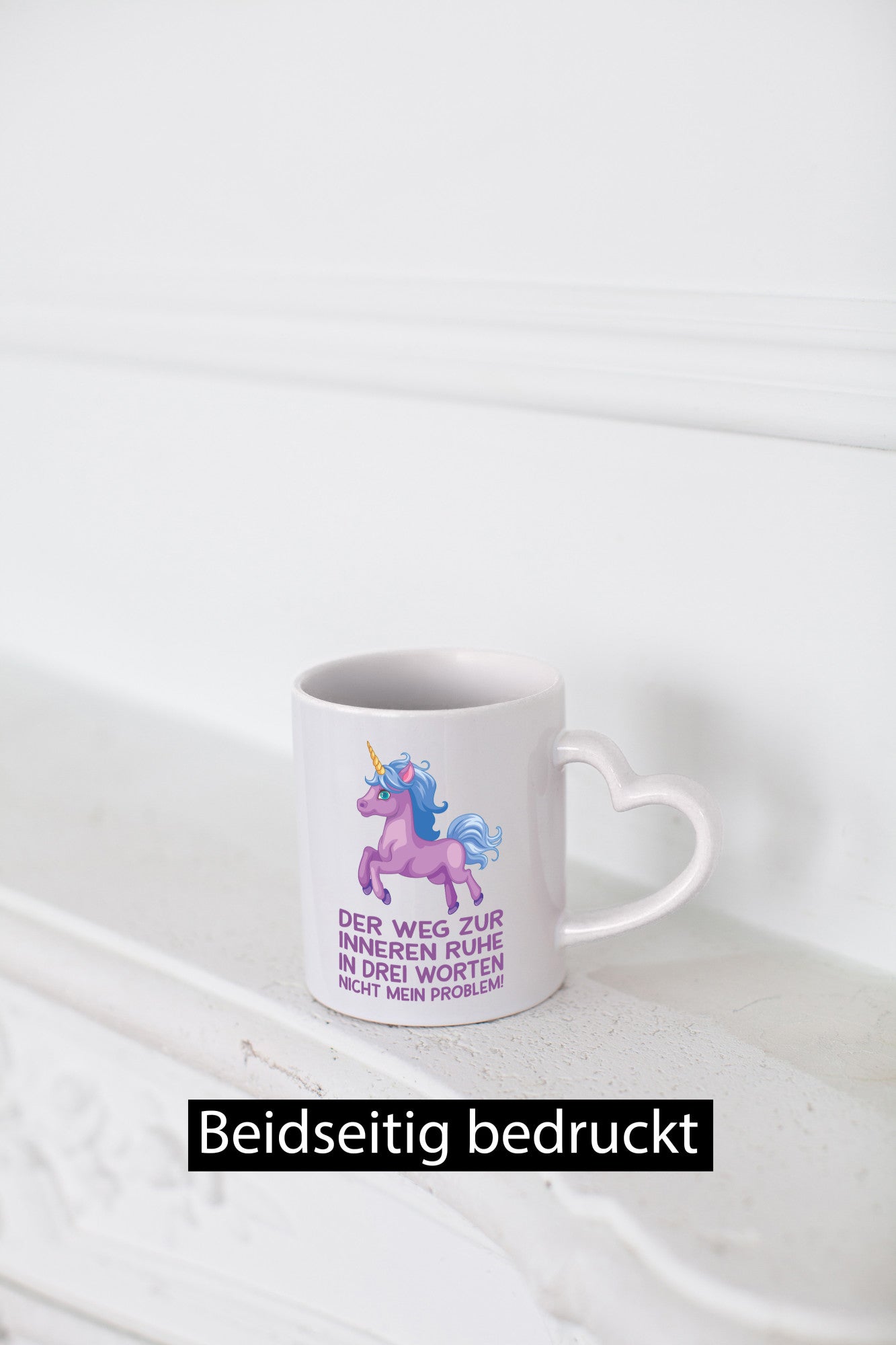 Innere Ruhe, drei Worte, nicht mein Problem | Einhorn Geschenk Humor