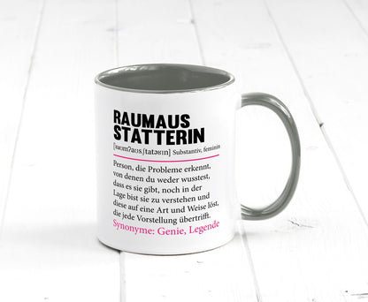 Raumausstatterin | Wohn Ausstatterin Beruf Humor Geschenk Arbeit Kollegen Büro