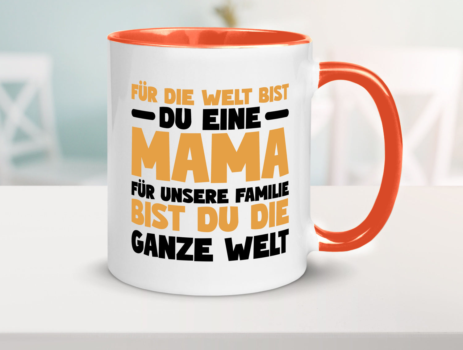 Beste mama der Welt vl8 lustig Familie Geschenkidee Geschenk Tasse