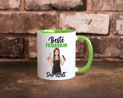 Beste Friseurin | Friseuse Frisuerin Geschenk Humor Geschenkidee lustiger