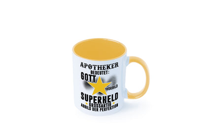 Bedeutung von Apotheker | Apotheke Pharmazie Humor Geschenkidee Tasse