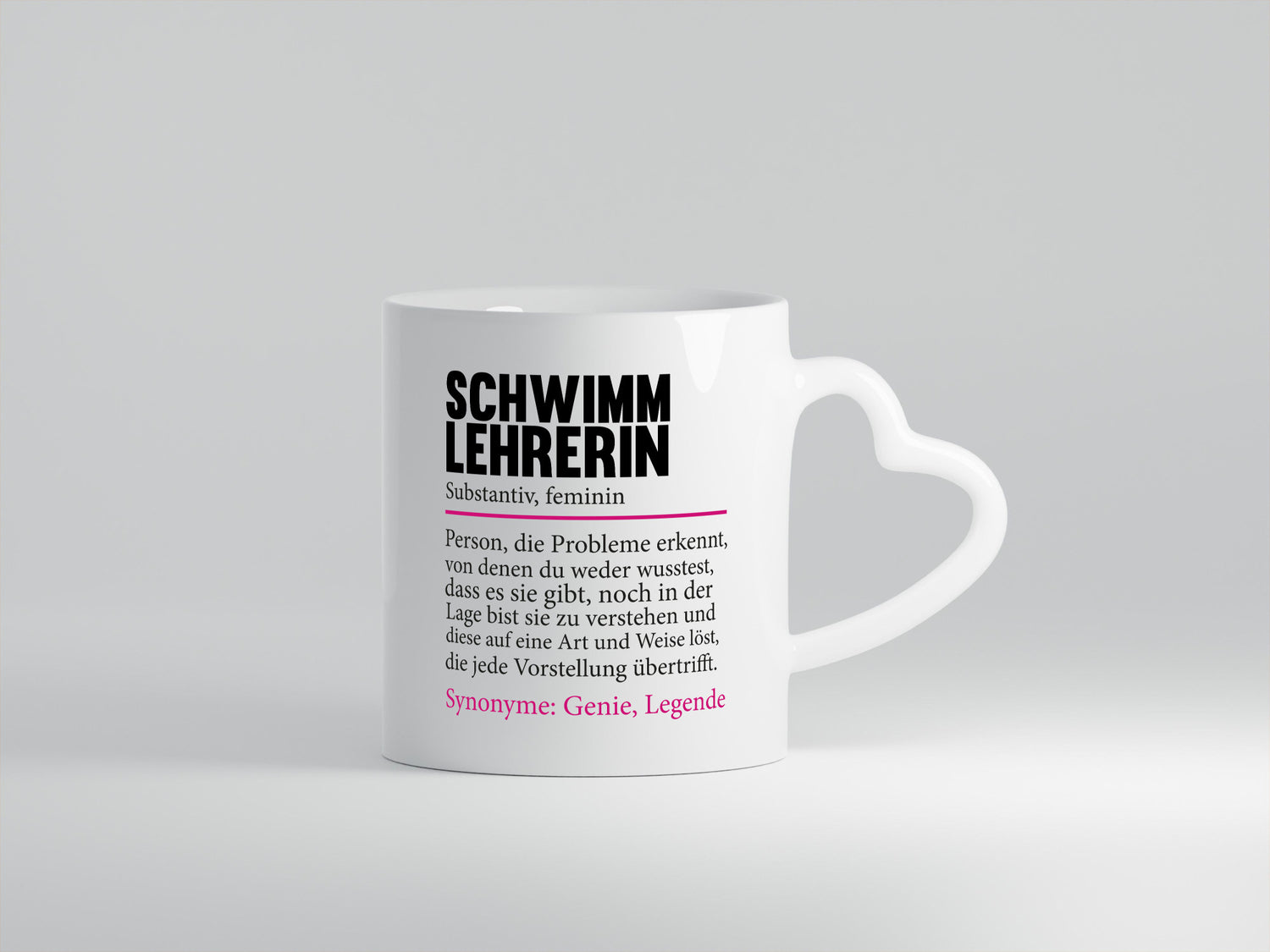 Schwimmlehrerin | schwimmen Lehrer Sport Spruch v2 Geschenk Humor Geschenkidee