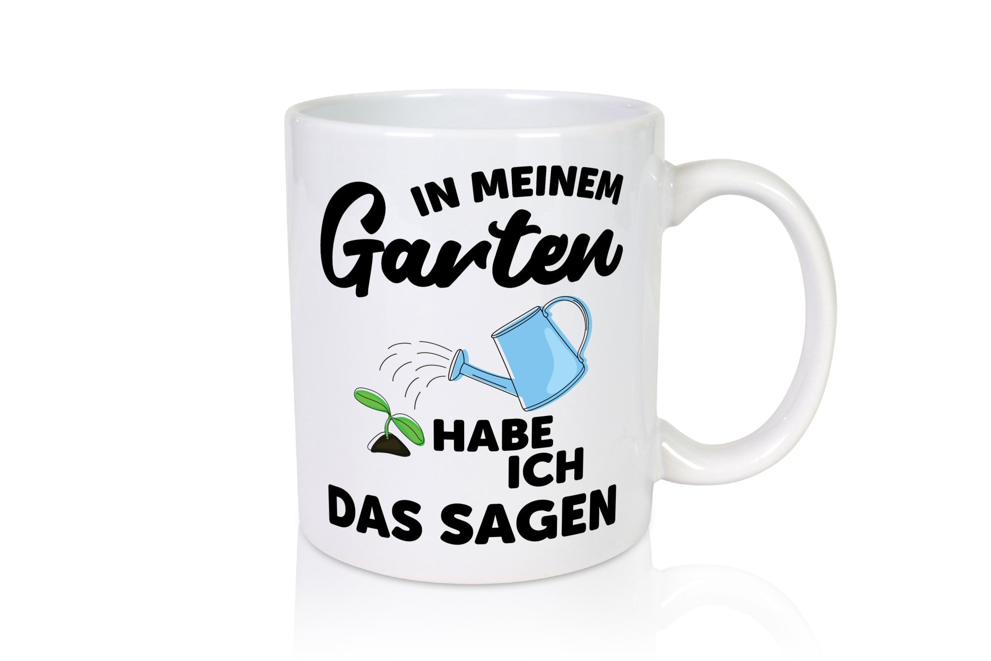 Ich habe das sagen im Garten | Gärtner Pflanzen lustiger Spruch Geschenk Humor
