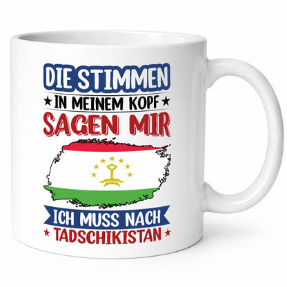 Tadschikistan | Urlaub Stimmen in meinem Kopf Traumland v2 lustig Humor