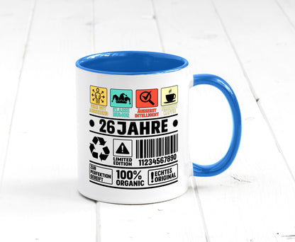 26. Geburtstag | 26 Jahre Humor Limited Edition Geschenk Geschenkidee lustiger