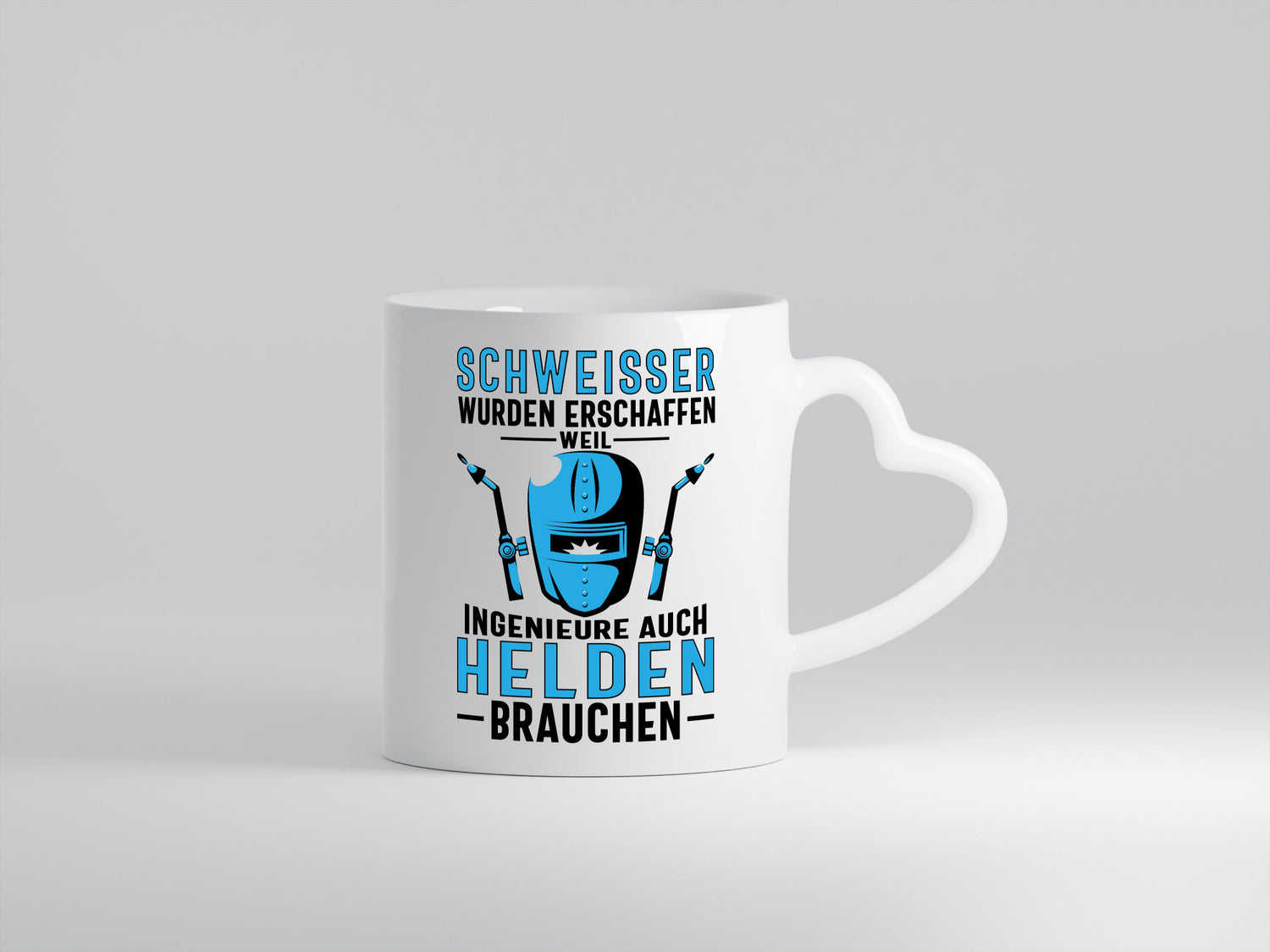 Schweisser, Helden | Schweissmaske lustiger Spruch Geschenk Humor Geschenkidee