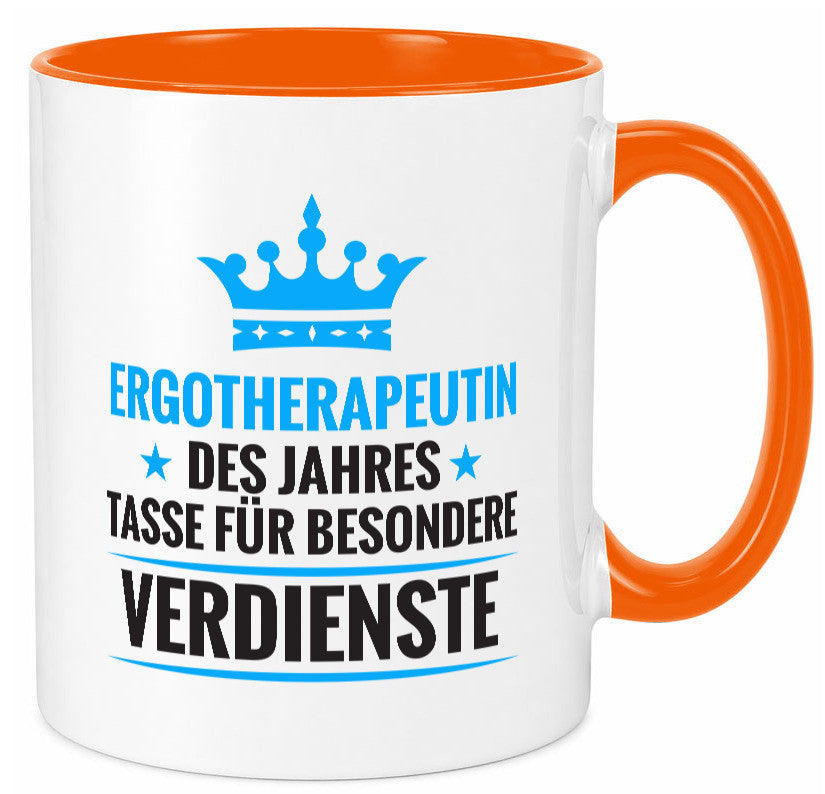 Besonderer Verdienst: Ergotherapeutin | Ergotherapie lustig Humor Geschenkidee