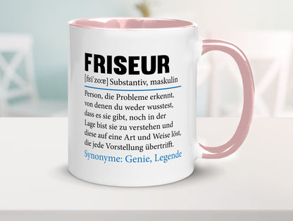 Friseur | Spruch Frisör Beruf lustig Humor Arbeit Kollegen Büro Geschenkidee