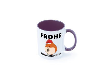 Frohe Schweinachten | Meerschweinchen Weihnachten lustiger Spruch Geschenk