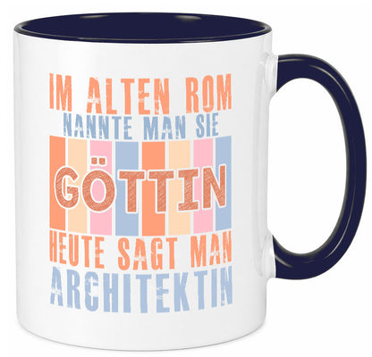 Heute sagt man: Architektin | Architektur Büro lustiger Spruch Geschenk Arbeit