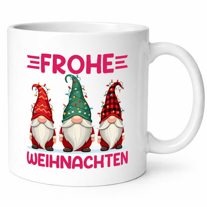 Drei Zwerge | Frohe Weihnachten Weihnachtszwerge lustiger Spruch Geschenk Humor