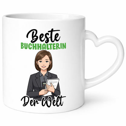 Beste Buchhalterin | Buchhaltung Humor v2 lustig Geschenkidee Geschenk Tasse