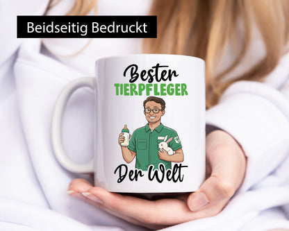 Bester Tierpfleger | Pflegeberuf Tierheim v2 Geschenkidee Arbeit Kollegen Büro