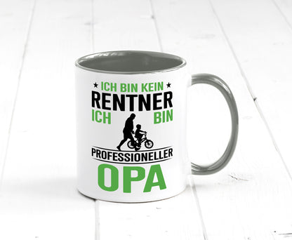 Ich bin kein renter Profesioneller Opa | Großvater Humor Familie Geschenkidee