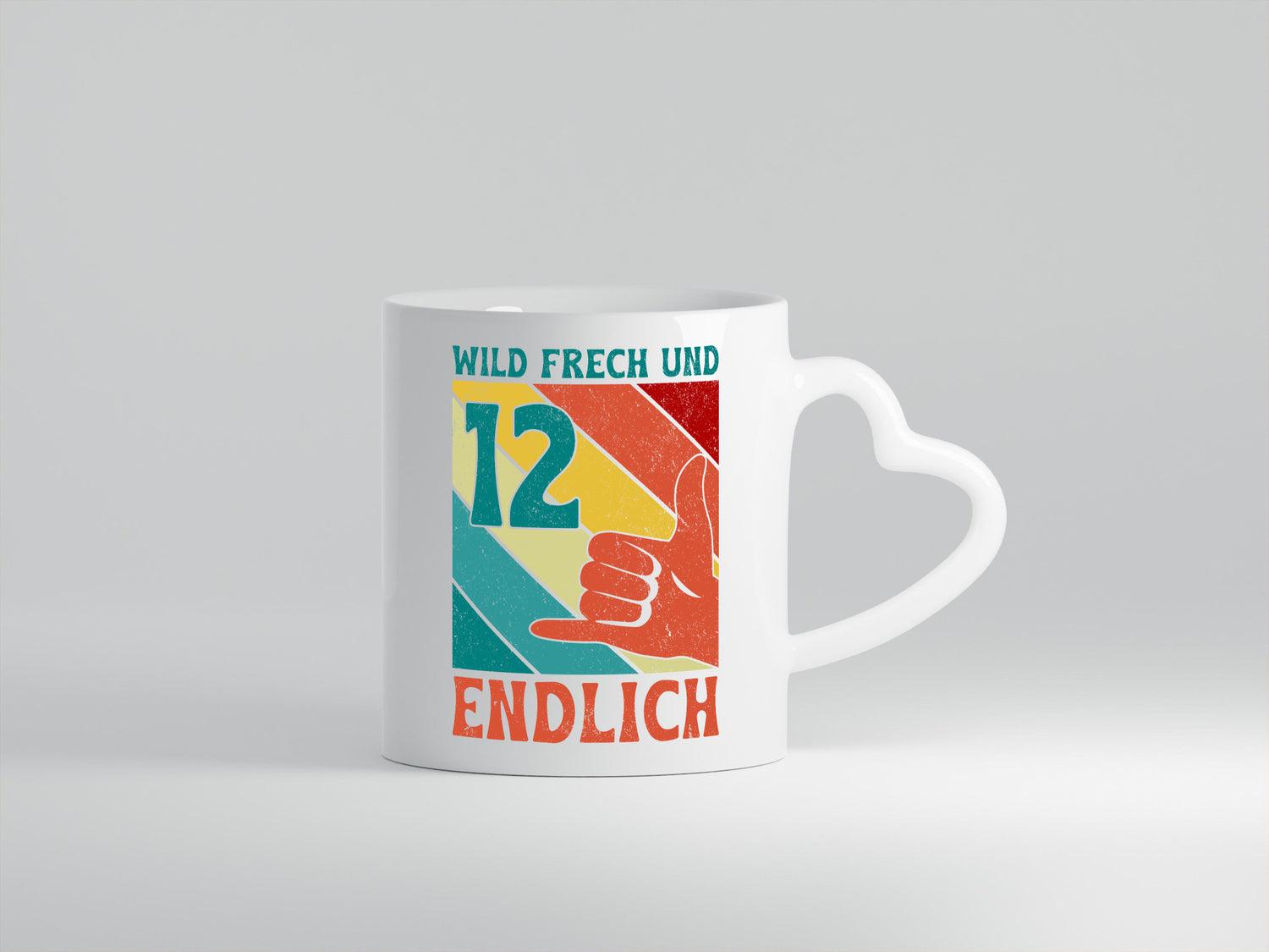 12. Geburtstag | 12 Jahre Wild und Frech Humor Geschenkidee Tasse