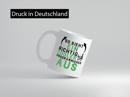 Richtig cooler Programmierer | Comic PC Computer Nerd Geschenk Humor