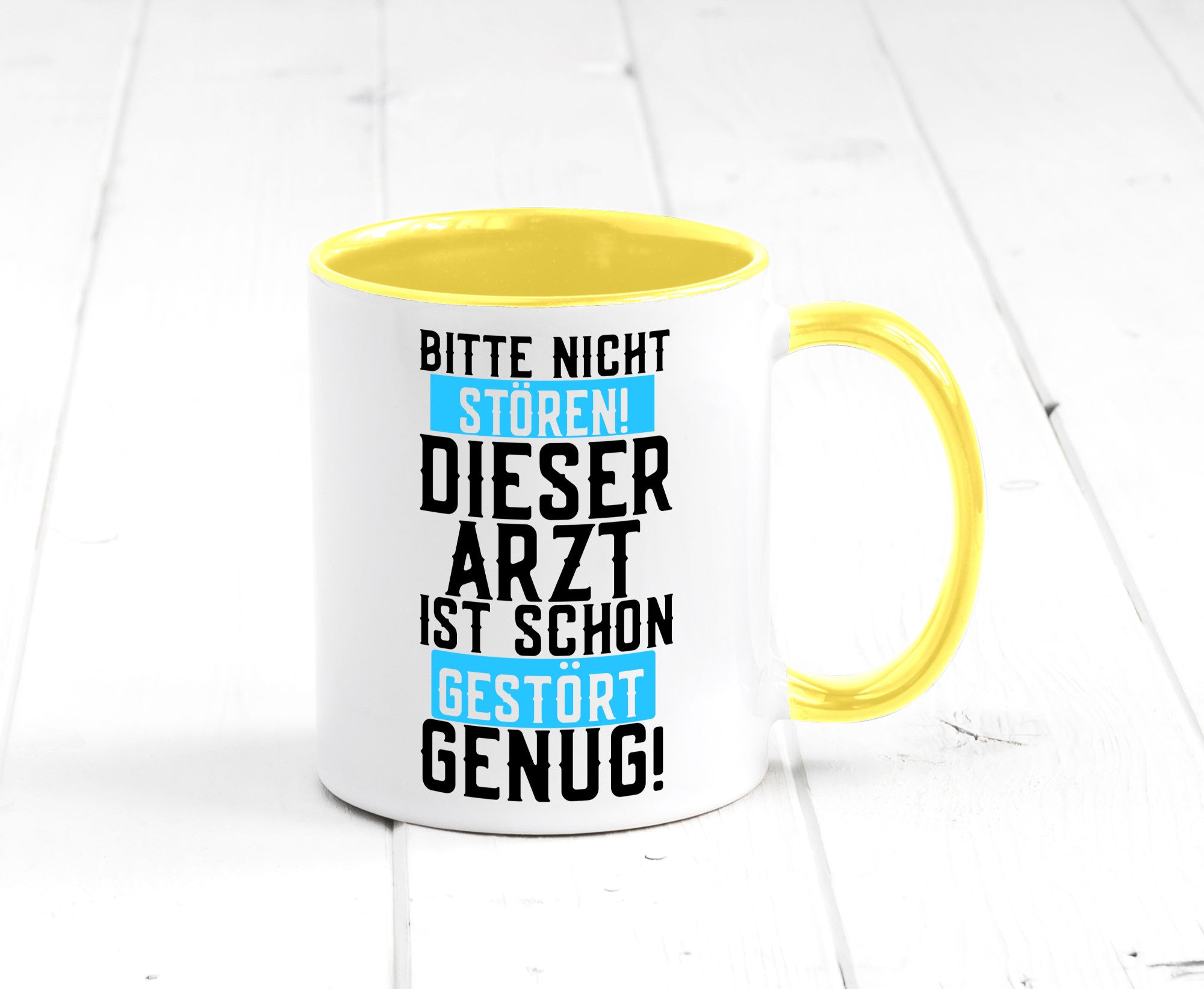 Bitte nicht stören | gestörter Arzt Sarkasmus Klinik Geschenkidee Humor Tasse
