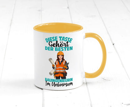 Im Universum: Bauingenieurin | Ingenieurin lustiger Spruch Geschenk Humor