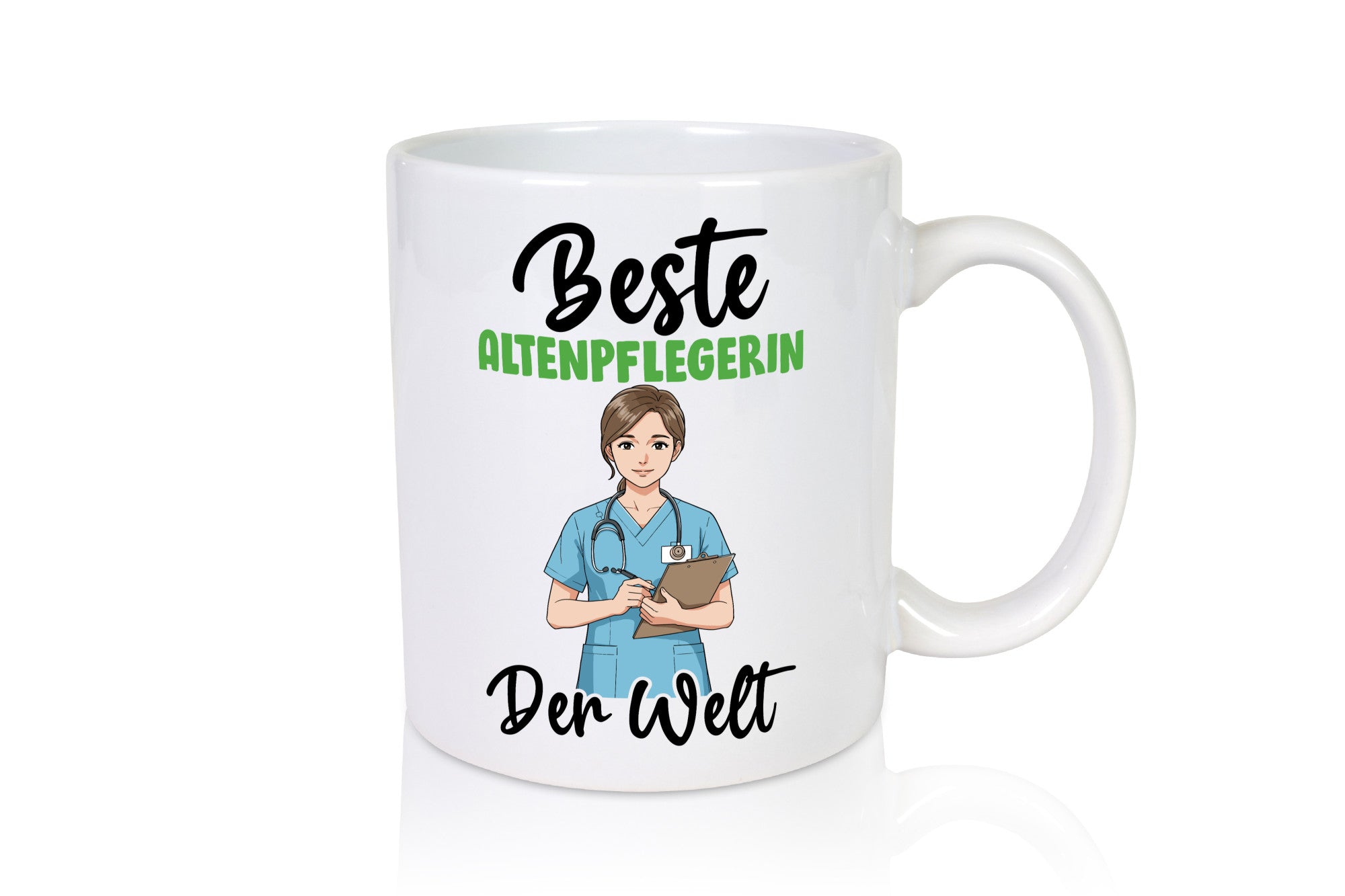 Bester Altenpflegerin | Pflegepersonal Pflege Geschenkidee Humor Tasse