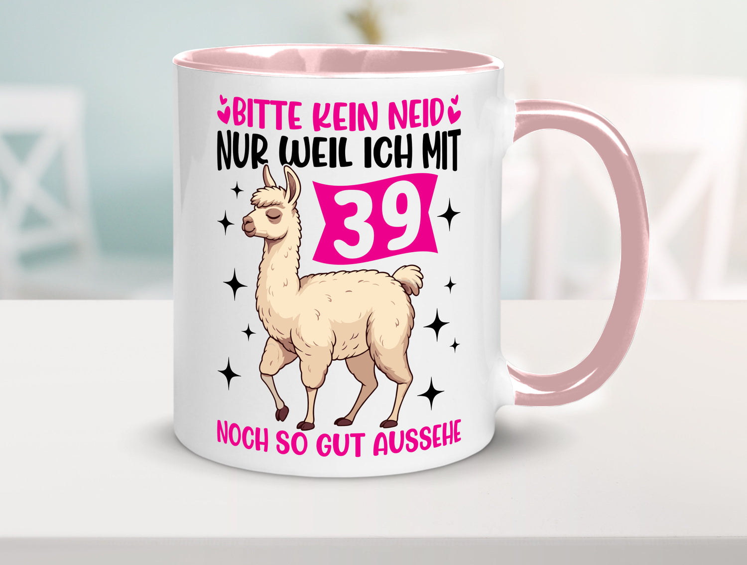 39. Geburtstag | 39 Jahre Lama gut aussehen Geschenk Geschenkidee lustiger
