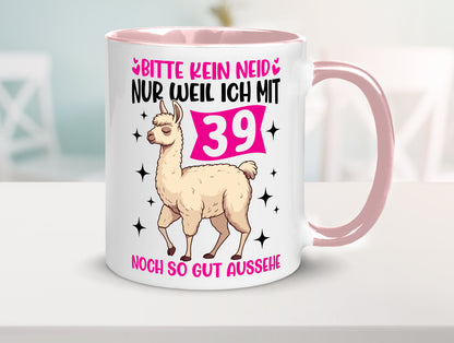 39. Geburtstag | 39 Jahre Lama gut aussehen Geschenk Geschenkidee lustiger