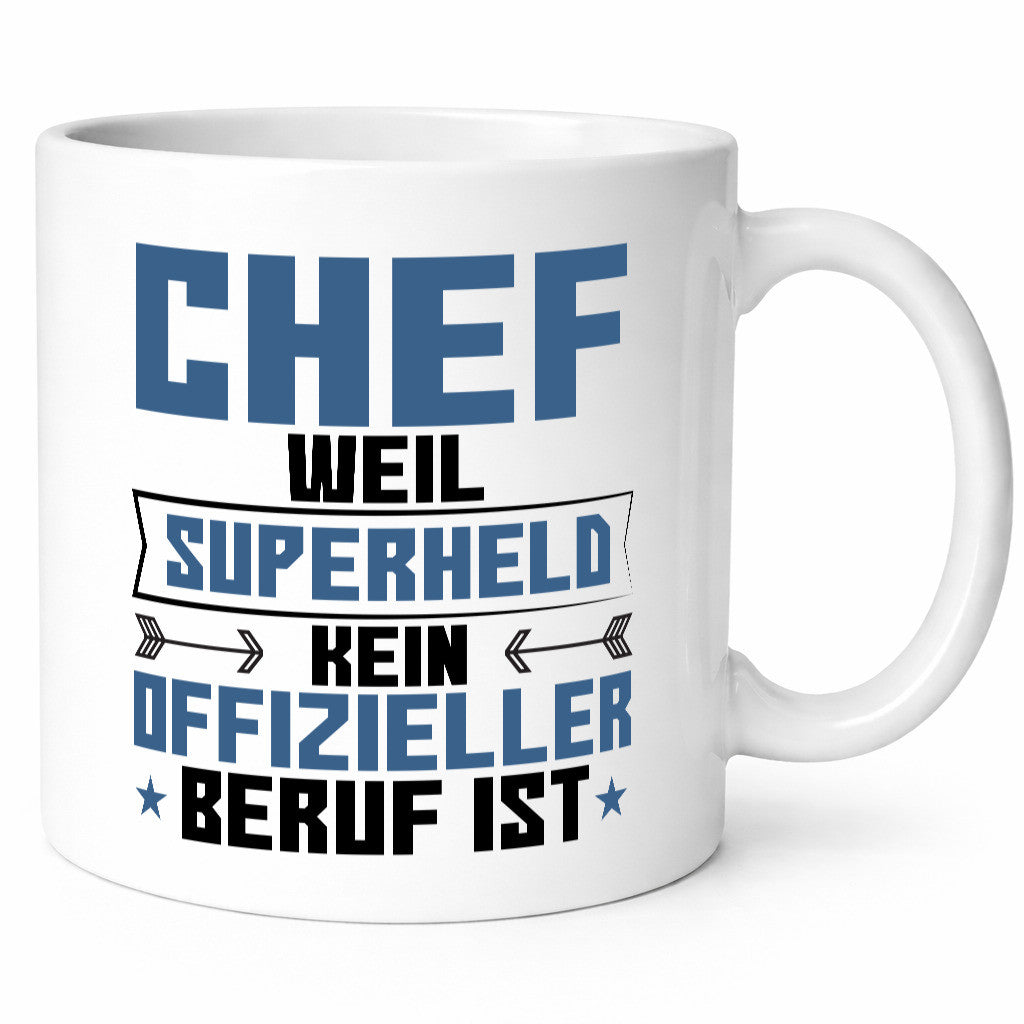 Superheld Chef | Führungskraft Vorgesetzter Humor Arbeit Kollegen Büro