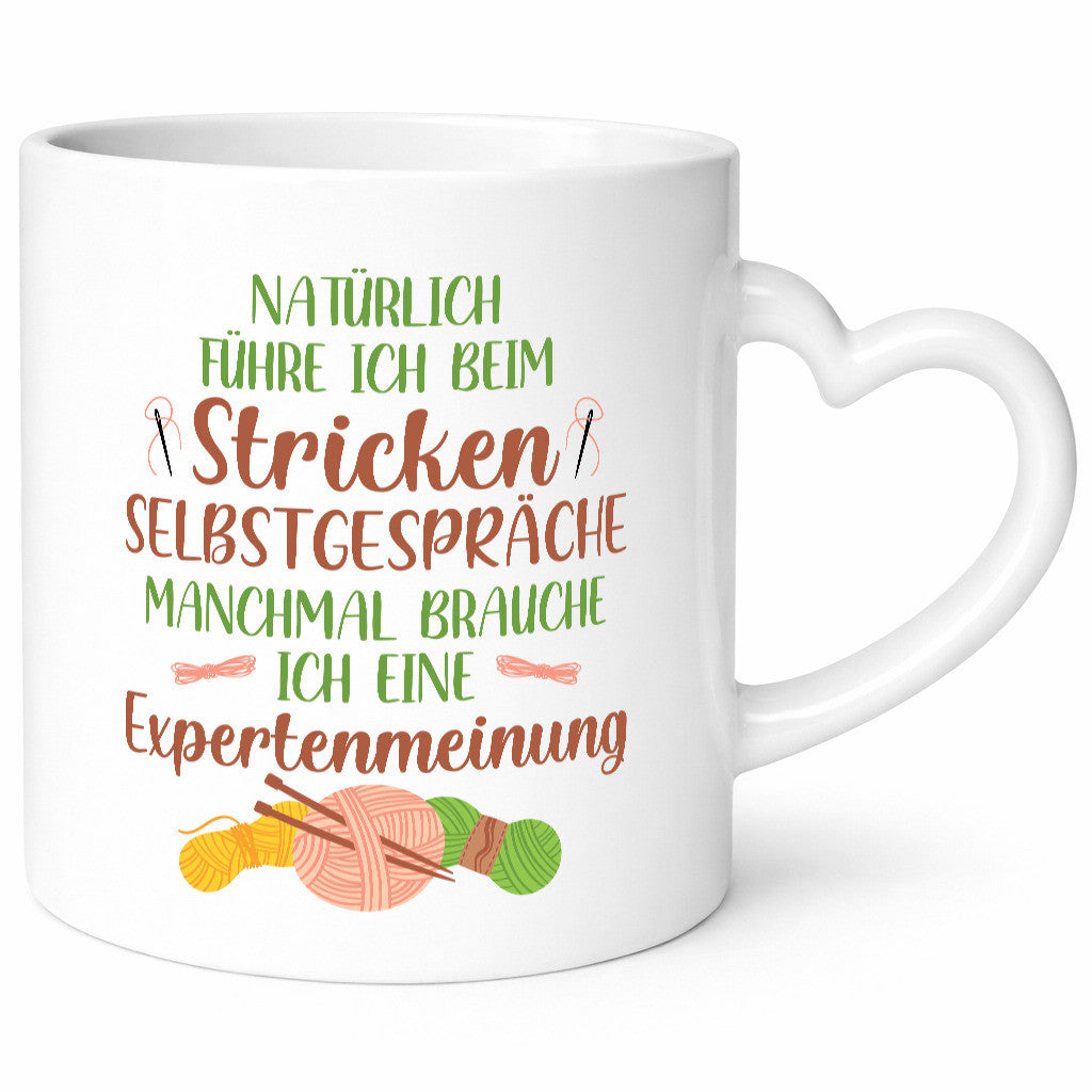 Stricken Selbstgespräche, brauche Expertenmeinung | Nähen Geschenk Humor