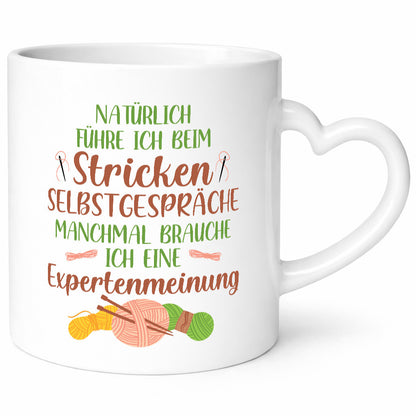 Stricken Selbstgespräche, brauche Expertenmeinung | Nähen Geschenk Humor