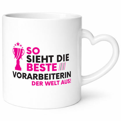Die Weltbeste Vorarbeiterin | Kollegin Teamleiterin Geschenkidee Arbeit Kollegen