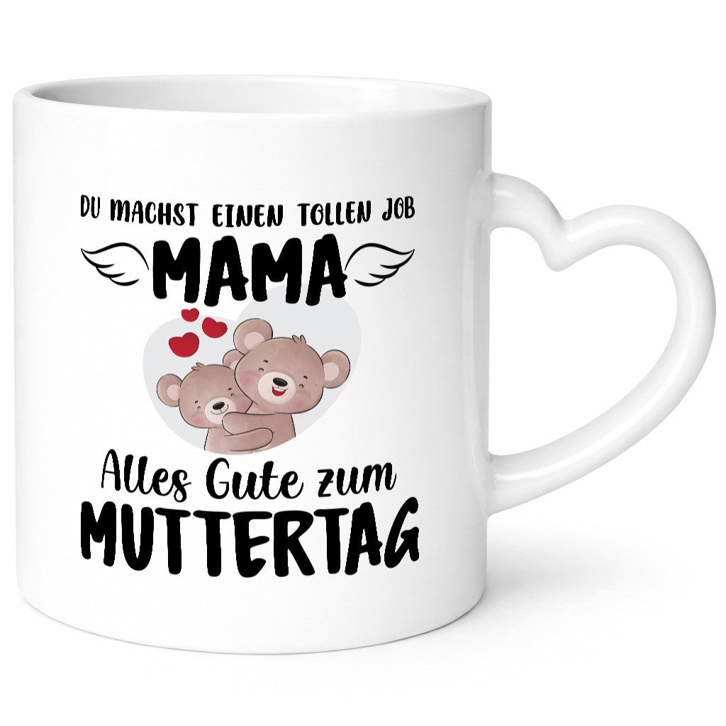 Alles gute zum Muttertag | Mama ist die Beste Geschenkidee Familie Humor Tasse