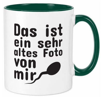 Sehr altes Foto von mir | lustige Tasse Männer Humor Geschenk Geschenkidee