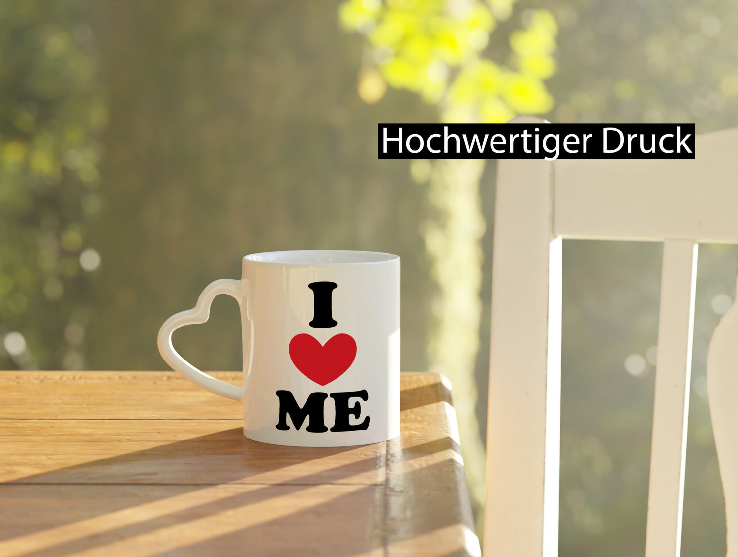 I love me vl9 Geschenkidee Humor Tasse