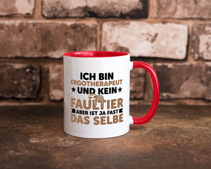Ich bin kein Faultier: Ergotherapeut | Ergotherapie Geschenk Tierliebhaber