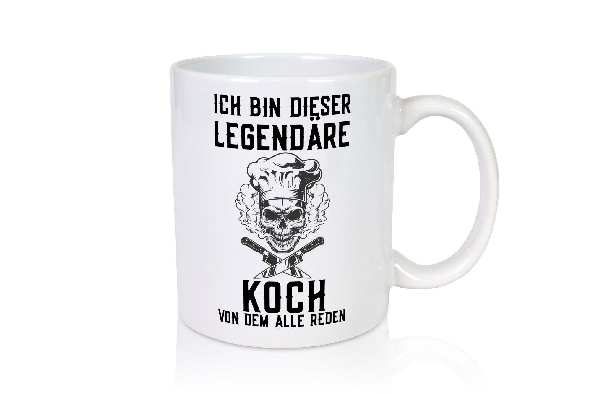 Legendärer Koch | Haubenkoch Totenkopf Küchenchef lustiger Spruch Geschenk
