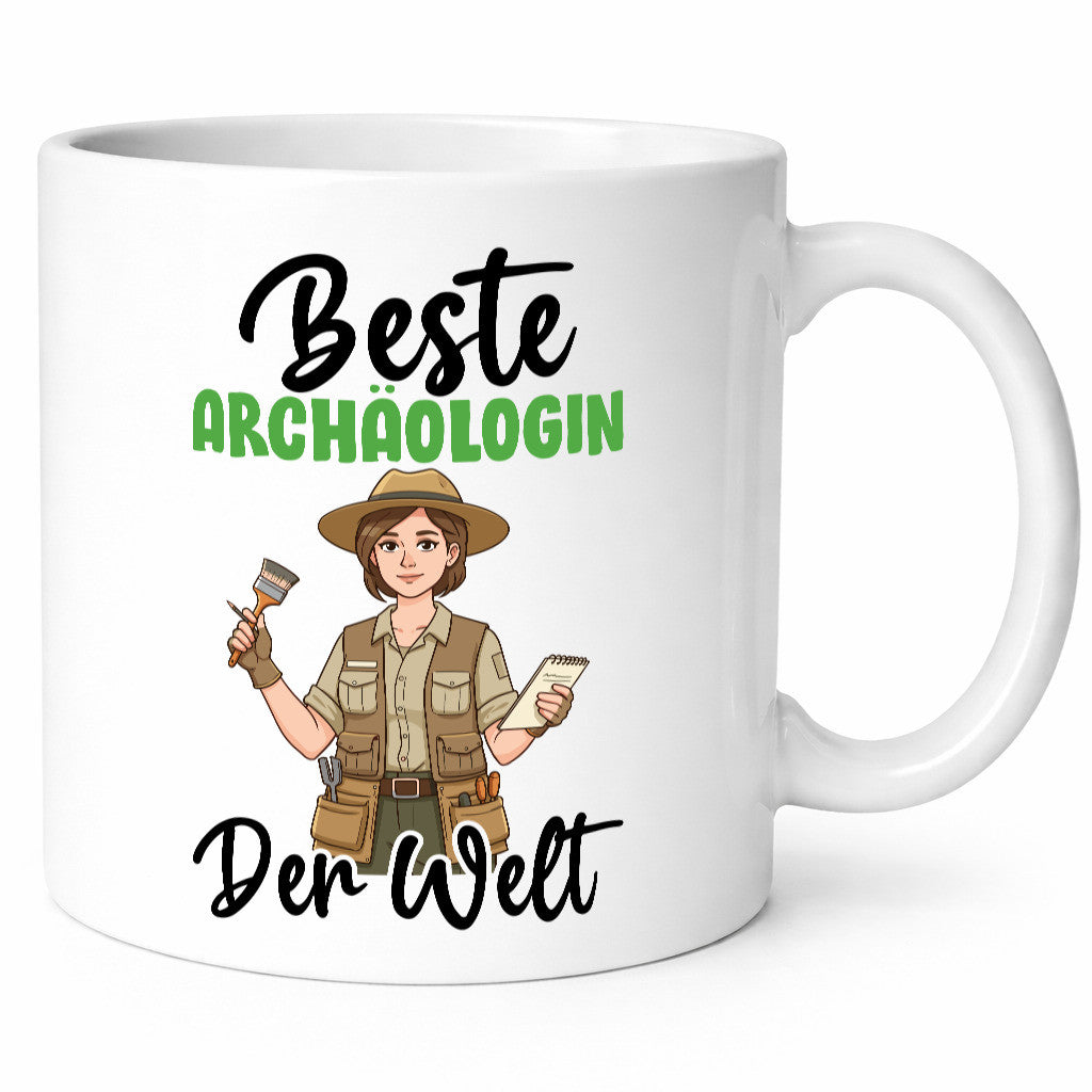 Beste Archäologin| Archäologie | Forscherin v2 lustiger Spruch Geschenk Humor